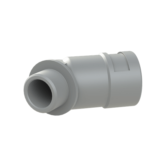 ABB - Raccordo diritto M20 DN17 in PA6 grigio IP66 CSA NW17.
