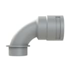 ABB - Raccordo curvo a 90 gradi M40 DN36 in PA6 grigio IP66. SVBD-M406GT