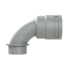 ABB - Raccordo curvo a 90 gradi M40 DN36 in PA6 grigio IP66.