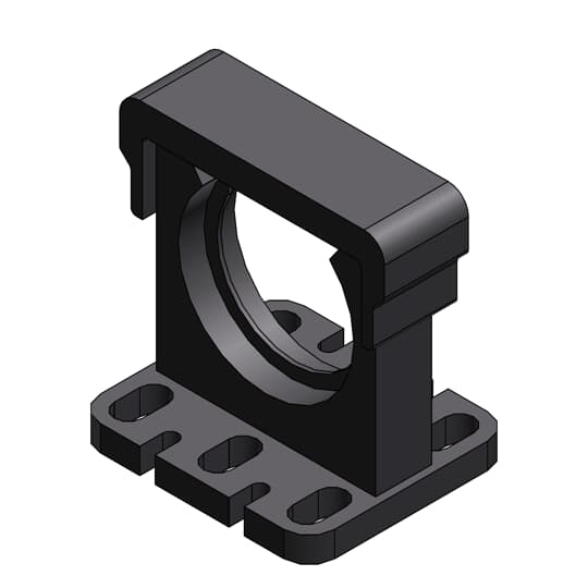 ABB - Conduit Support PA6 Completo NW29 Grigio Fissa Guaina DN29 PA6 Grigio.