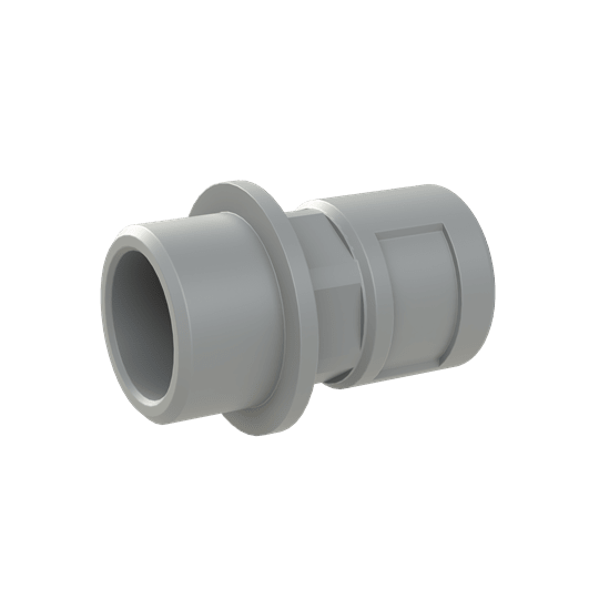 ABB - Raccordo di dimensione DN10 M20 in materiale PA6 grigio con protezione IP66.
