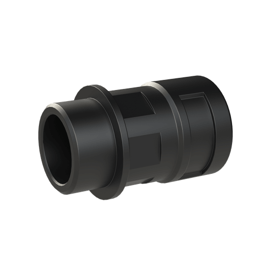 ABB - Raccordo di dimensioni DN17 e M25 in materiale PA6 grigio con protezione IP66.