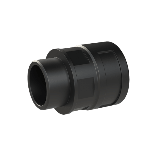 ABB - Raccordo di dimensioni DN29 e M32 in materiale PA6 grigio con protezione IP66.