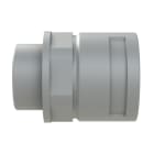 ABB - Raccordo di giunzione DN36 M40 in PA6 grigio IP68 resistente all'acqua e alla polvere, certificato CSA.