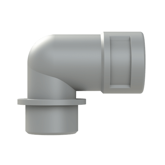 ABB - Raccordo 90 gradi M20 DN12 PA6 IP66 CSA GRIGIO.