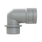 ABB - Raccordo 90 gradi M20 DN12 PA6 IP66 CSA GRIGIO.