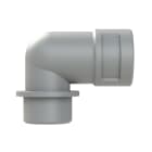 ABB - Raccordo 90 gradi M20 DN12 PA6 IP66 CSA GRIGIO.