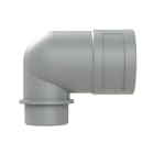 ABB - Raccordo 90 gradi M25 DN23 PA6 NW23 IP66 CSA GRIGIO.