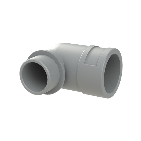 ABB - Raccordo 90 gradi DN29 M32 PA6 GR IP66 CSA GRY.