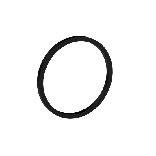 ABB - Guarnizione piatta M25 TPE nera per filettatura, ideale per sigillare tubi e raccordi. SWM25