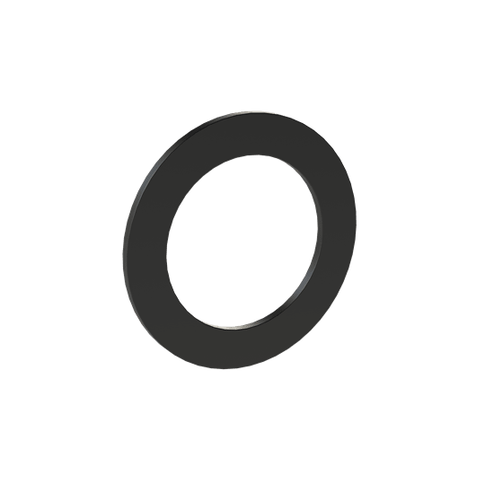 ABB - Guarnizione piatta PG16 neoprene nera per sigillare efficacemente.