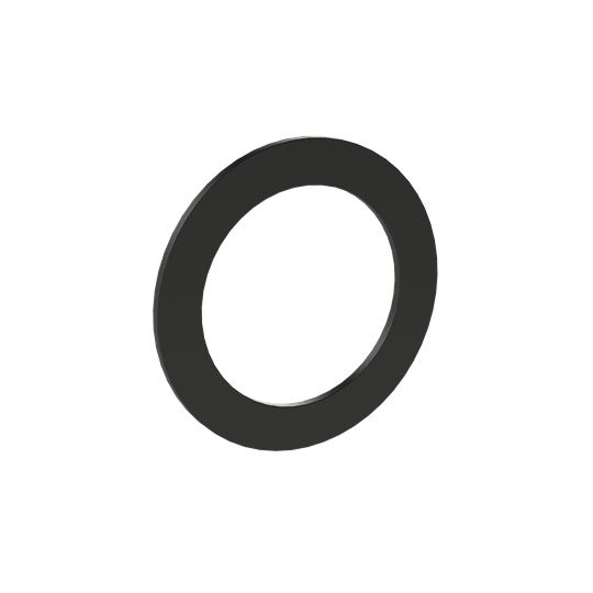 ABB - Guarnizione piatta PG21 neoprene nera per sigillare efficacemente.