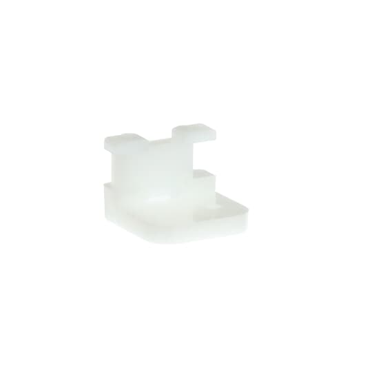 ABB - Supporto per montaggio angolare in nylon naturale 1x1 pollice con accessori per fissaggio a vite/rivetto 19x25,4mm P6,6 NA20. TC106