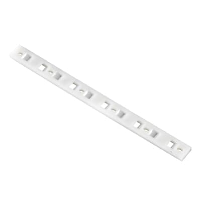 ABB - Bundle Mntg Strip 3x.5in Nat Nylon Tyrap Bas. A Vite 12.7x76mm Poly 6,6nat10