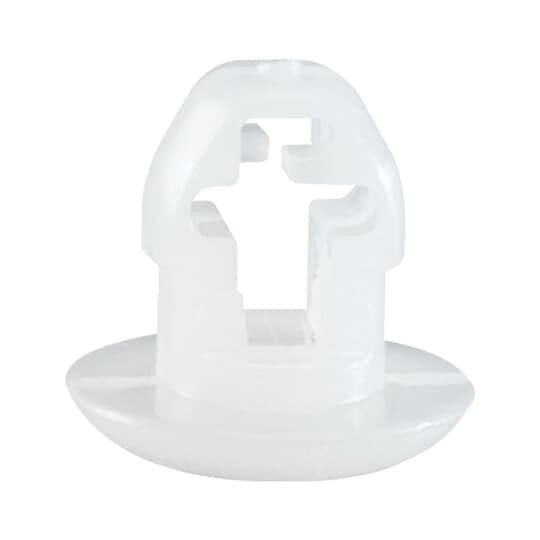 ABB - PUSH-IN MNT CLAMP .44X.41IN NAT NYL TYRAP AC.MON.11.3X10.5MM POLY.6,6NAT.100