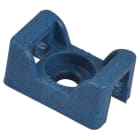 ABB - Sella sportiva base 0.7x0.4in in nylon per montaggio vite rilevabile.
