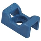 ABB - Base per sella sportiva in nylon da 0.9x0.5 pollici con vite di montaggio in polipropilene.