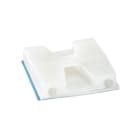 ABB - Base adesiva in nylon naturale per montaggio a due vie 1.1x1.1 pollici e tyrap poliammidica 6.6N 28.5x29mm.