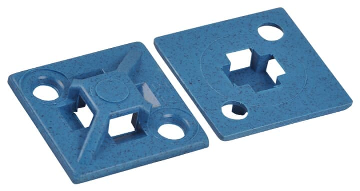 ABB - Base autoad./vite 19,1x19,1in nylon ril 4way adh mtg .75x.75in det.