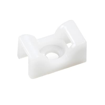 ABB - saddle sport base natural nylon screw mount tc142 100pz