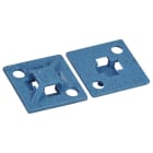 ABB - Base per montaggio 4WAY .75x.75in con adesivo PP autoadesivo e vite 19,1x19,1 in PP rilevato.