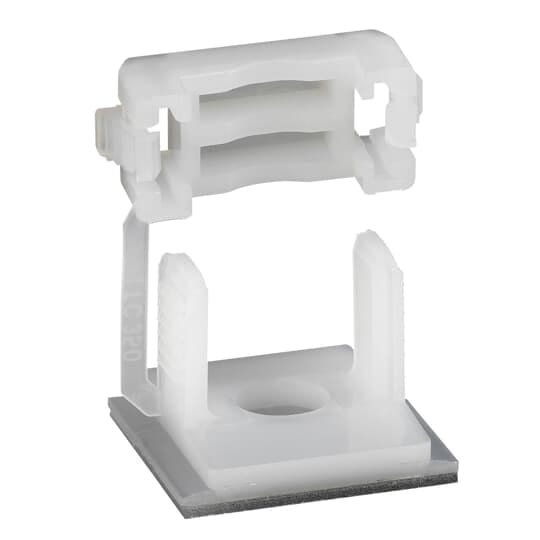 ABB - Latching clamp 0.98x0.98in natural nylon screw Tyrap base vite 25x25mm poly 6,6 natural 100pz. TC5350