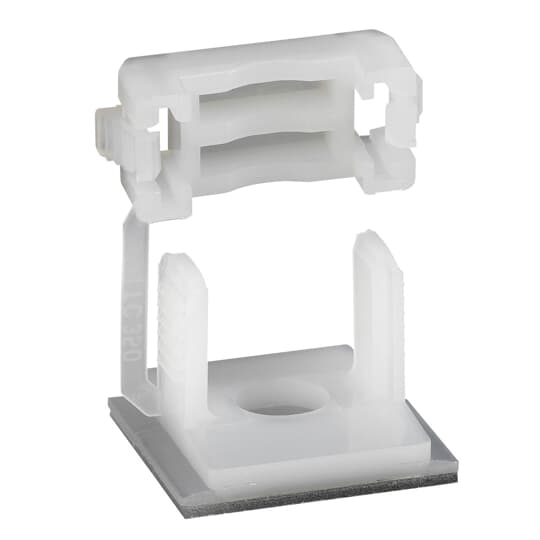 ABB - Latching clamp 0.98x0.98in natural nylon screw Tyrap base vite 25x25mm poly 6,6 natural 100pz.