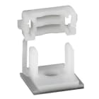 ABB - Latching clamp 0.98x0.98in natural nylon screw Tyrap base vite 25x25mm poly 6,6 natural 100pz.