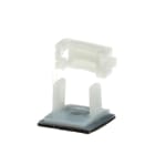 ABB - LATCHG CLAMP .98X.98IN NAT SCR/AD TYRAP BAS.ADESIVA H 14MM POLY.6,6NAT.100