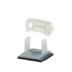 ABB - LATCHG CLAMP .98X.98IN NAT SCR/AD TYRAP BAS.ADESIVA H 14MM POLY.6,6NAT.100