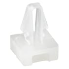 ABB - Base di montaggio push-in in nylon naturale 0.45x0.45 pollici con accessori.