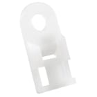 ABB - Base in nylon naturale per montaggio a 2 vie .89x.4 pollici, resistente e durevole. Vitem4 PA6,6 base 10x23mm, confezione da 1000 pezzi. TC828-TB