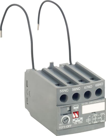 ABB - TEF5-OFF Frontal Electronic Timer ELETTR. RIT. DISECC. A/AL.