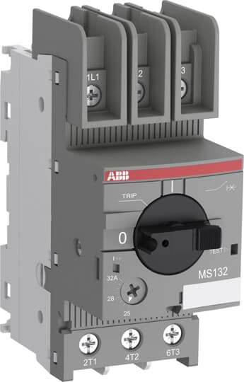ABB - TS1-M3-S2 Terminal Spacer MS132 Size 2 Spaziatore Terminali per MS/MO. TS1M3S2