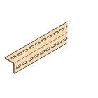 ABB - N.2 Cable Rails and N.2 Frontal Profiles, W=1000mm L=1000.