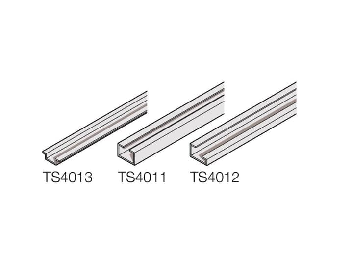 ABB - n.2 profili DIN EN50022 h=2000mm lung. 2mt