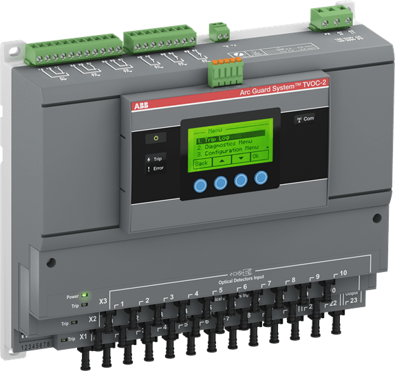 ABB - Monitor TVOC-2-48-C con ARG Guard Modbus per tensioni da 24 a 48VCC.