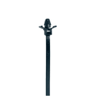 ABB - Cable Tie 50lb 8in Black Nylon Push Mount Tyrap Anchor Insert 4.7x200 Black UV 1000 TY38MX