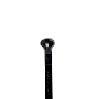 ABB - CBL Tie 40LB 8IN UV Black Nylon Tyrap 3,6X208 NeroUV 100pz.
