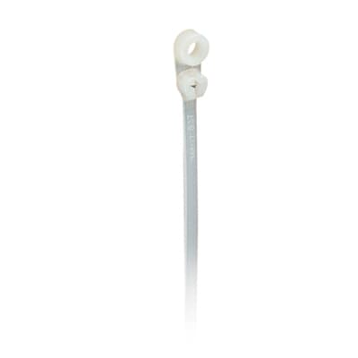 ABB - CBL Tie 40LB 6IN Natural Nylon Mounting Hole Tyrap with Hole 3.5X151 Natural 100pcs