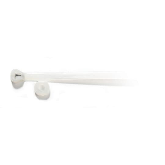ABB - CBL Tie 50lb 7in Natural Nylon Mounting Hole Tyrap Side Hole 4.7x186 Natural 100pcs