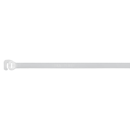 ABB - Cable Tie 50lb 14in Natural Nylon Releasable 4.7x364mm 100pcs