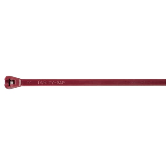 ABB - CBL Tie 50LB 7IN Maroon ECTFE Tyrap 4,8X186 Brown 500PZ
