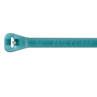 ABB - CBL Tie 120LB 13IN Aquamarine ETFE Tyrap 7X340 Acquamarina 50PZ