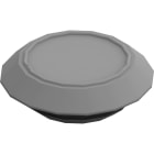 ABB - Tappi per montaggio lampada TZ617P10, set da 10 pezzi.