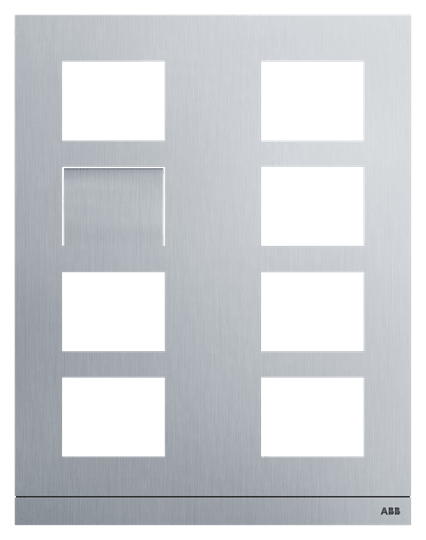 ABB - Telaio Outdoor Station 4x2 per Audio e Video 41388CF-A.