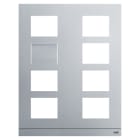 ABB - Telaio Outdoor Station 4x2 per Audio e Video 41388CF-A.