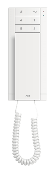 ABB - Citofono Comfort 6 Pulsanti M22001-W CITOFONO COMFORT 6 PULSANTI M22001-W. WLI102B