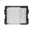 ABB - Modulo 2 pulsanti tondi 51381RP2 per un'installazione semplice e veloce. WLM222X