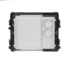 ABB - Modulo 2 pulsanti tondi 51381RP2 per un'installazione semplice e veloce. WLM222X